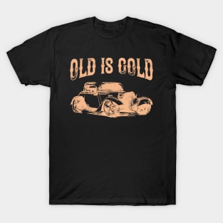 Old Is Gold Vintage Auto Oldtimer Classic Car T-Shirt